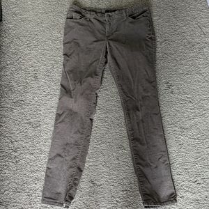 Jessica Simpson Gray Skinny Corduroy Pants